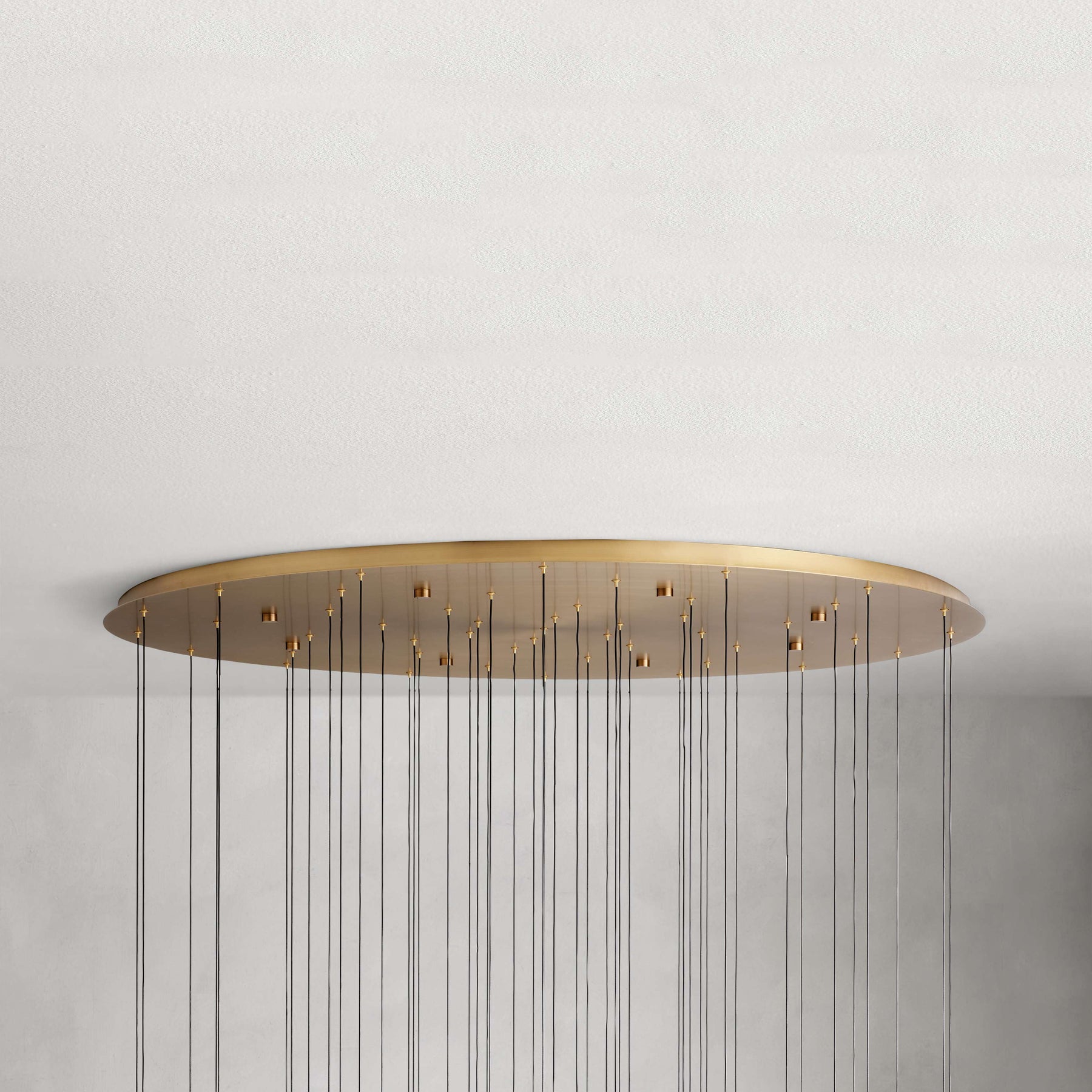 Soltaire Modern Round Chandelier Lighting 58"D