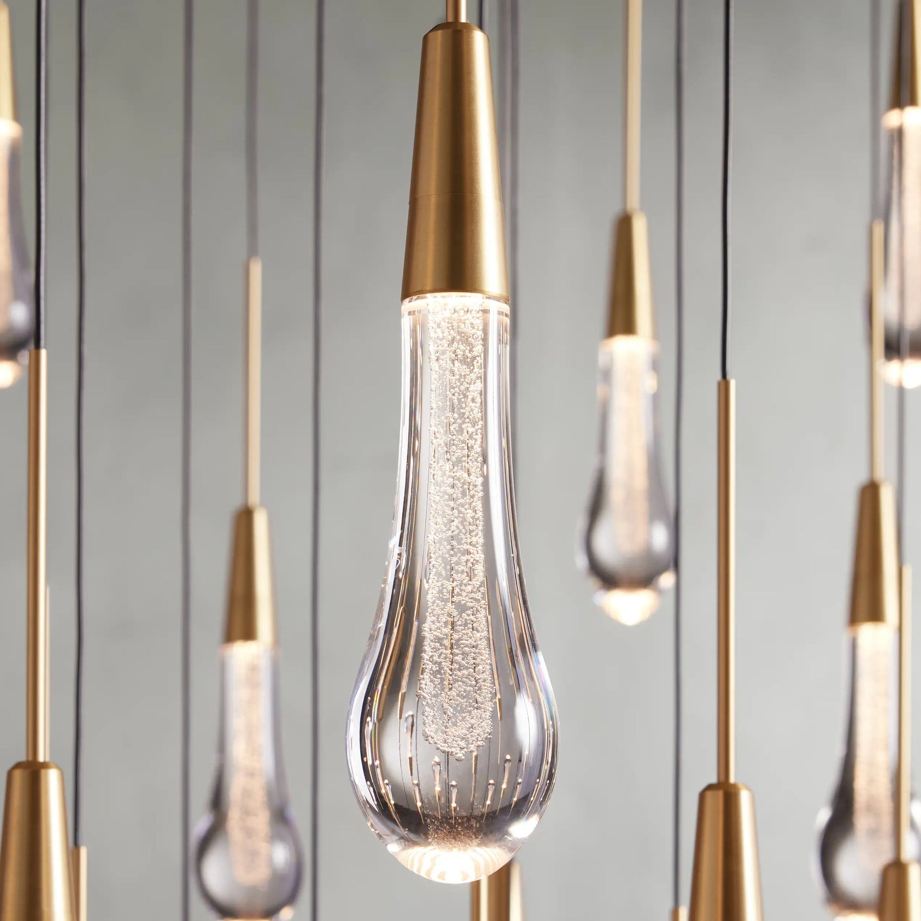 Soltaire Modern Round Chandelier Lighting 58"D