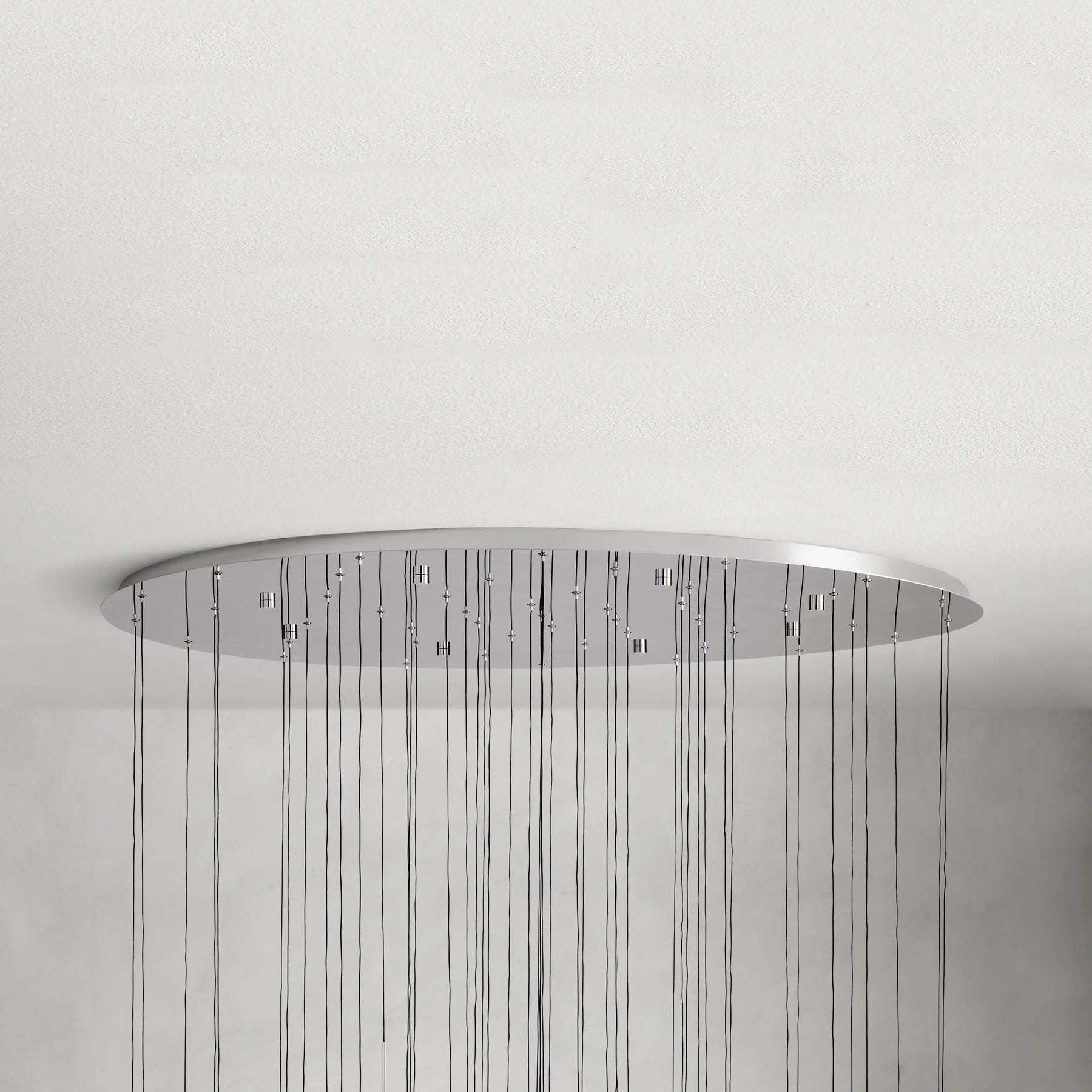 Soltaire Modern Round Chandelier Lighting 58"D