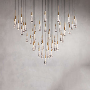 Soltaire Modern Round Chandelier Lighting 58"D