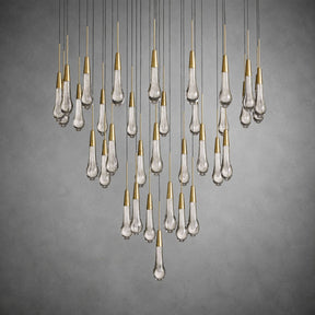 Soltaire Round Chandelier 17" 24" 36“ 58“