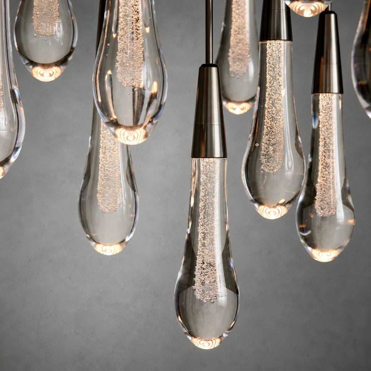 Soltaire Round Chandelier 17" 24" 36“ 58“