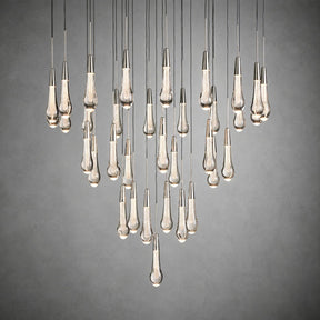 Soltaire Round Chandelier 17" 24" 36“ 58“