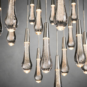 Soltaire Round Chandelier 17" 24" 36“ 58“