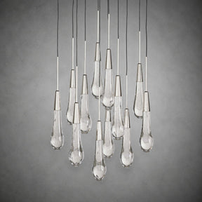 Soltaire Round Chandelier 17" 24" 36“ 58“