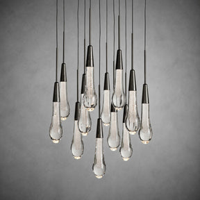 Soltaire Round Chandelier 17" 24" 36“ 58“