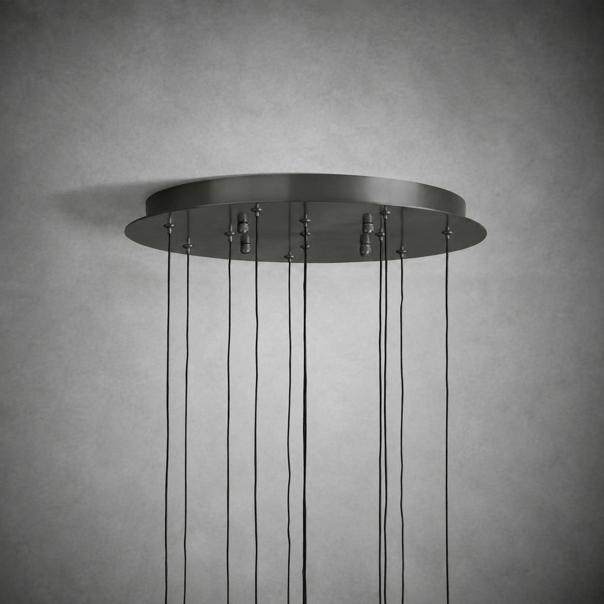 Soltaire Round Chandelier 17" 24" 36“ 58“