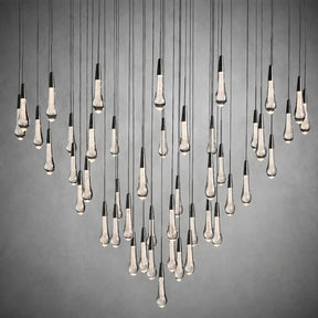 Soltaire Round Chandelier 17" 24" 36“ 58“