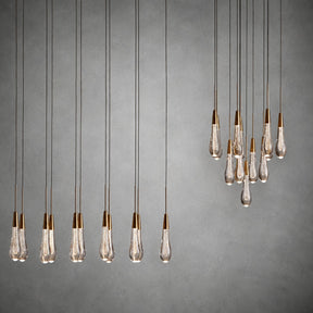Soltaire Round Chandelier 17" 24" 36“ 58“