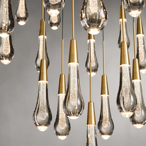 Soltaire Round Chandelier 17" 24" 36“ 58“