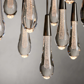 Soltaire Round Chandelier 17" 24" 36“ 58“