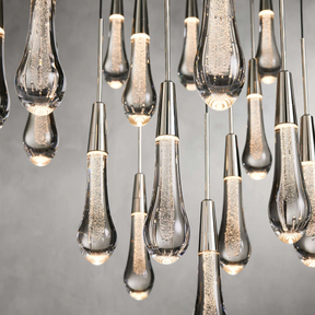 Soltaire Round Chandelier 17" 24" 36“ 58“