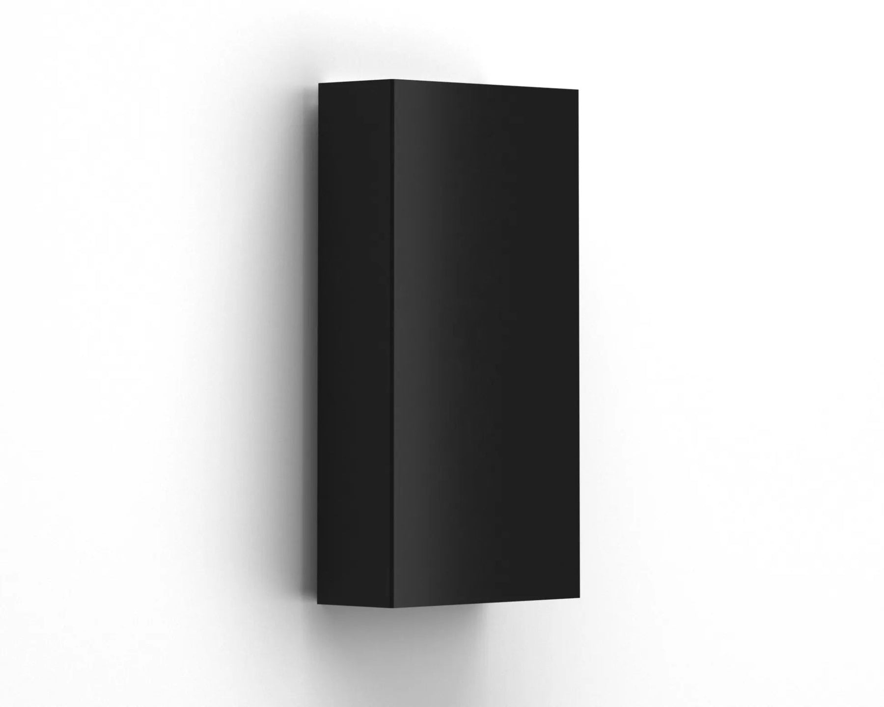 Squared Black Outdoor Wall Sconce