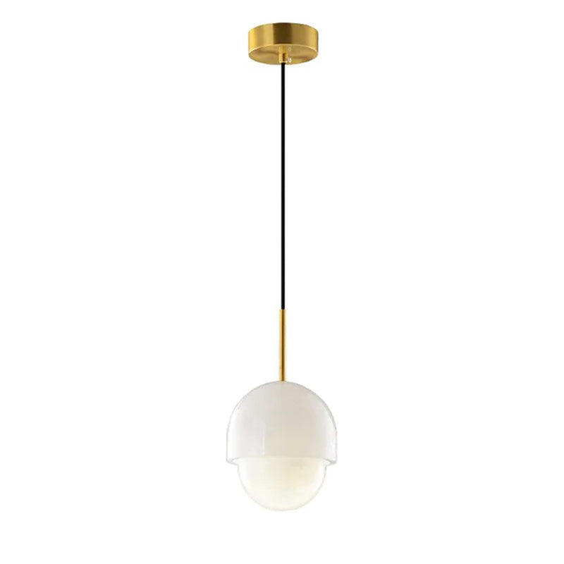Stacy Modern Alabaster Pendant Light