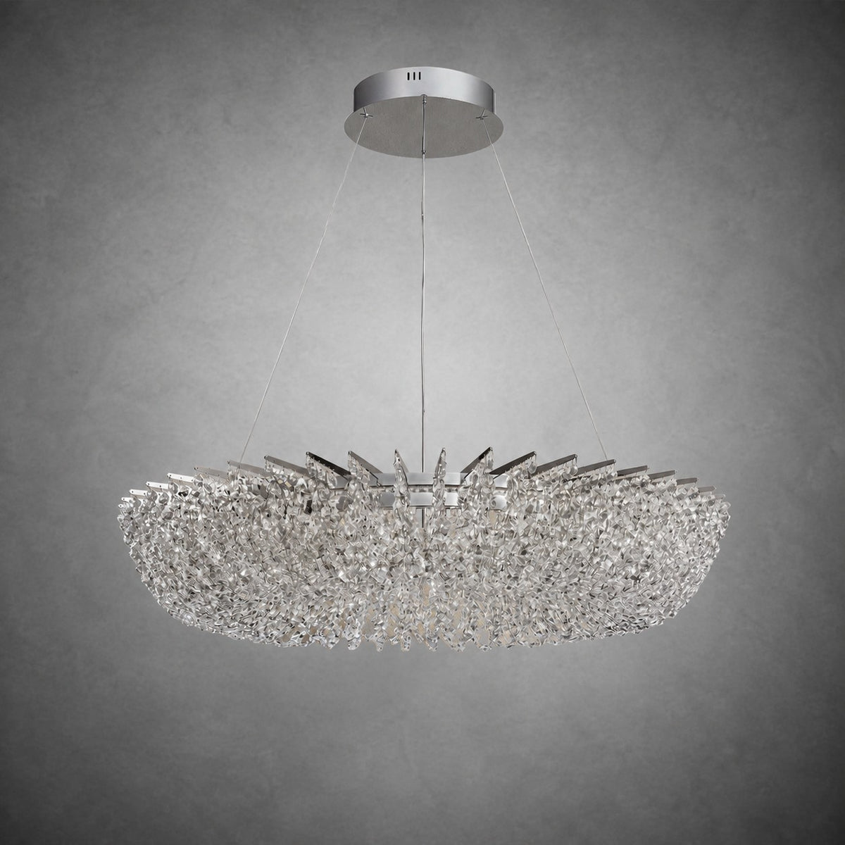 Stella Round Crystal Chandelier