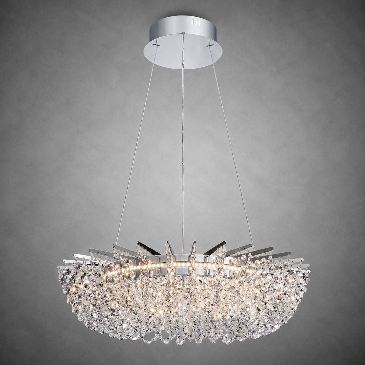 Stella Round Crystal Chandelier