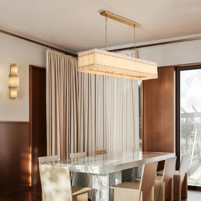 Lux Marcus Alabaster Linear Chandelier