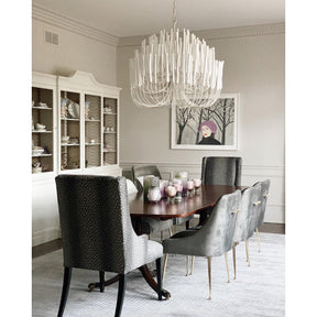 Swinton Tilda Chandelier - 6 Heads ∅ 20.9″ x H 29.9″BlackBlushlighting