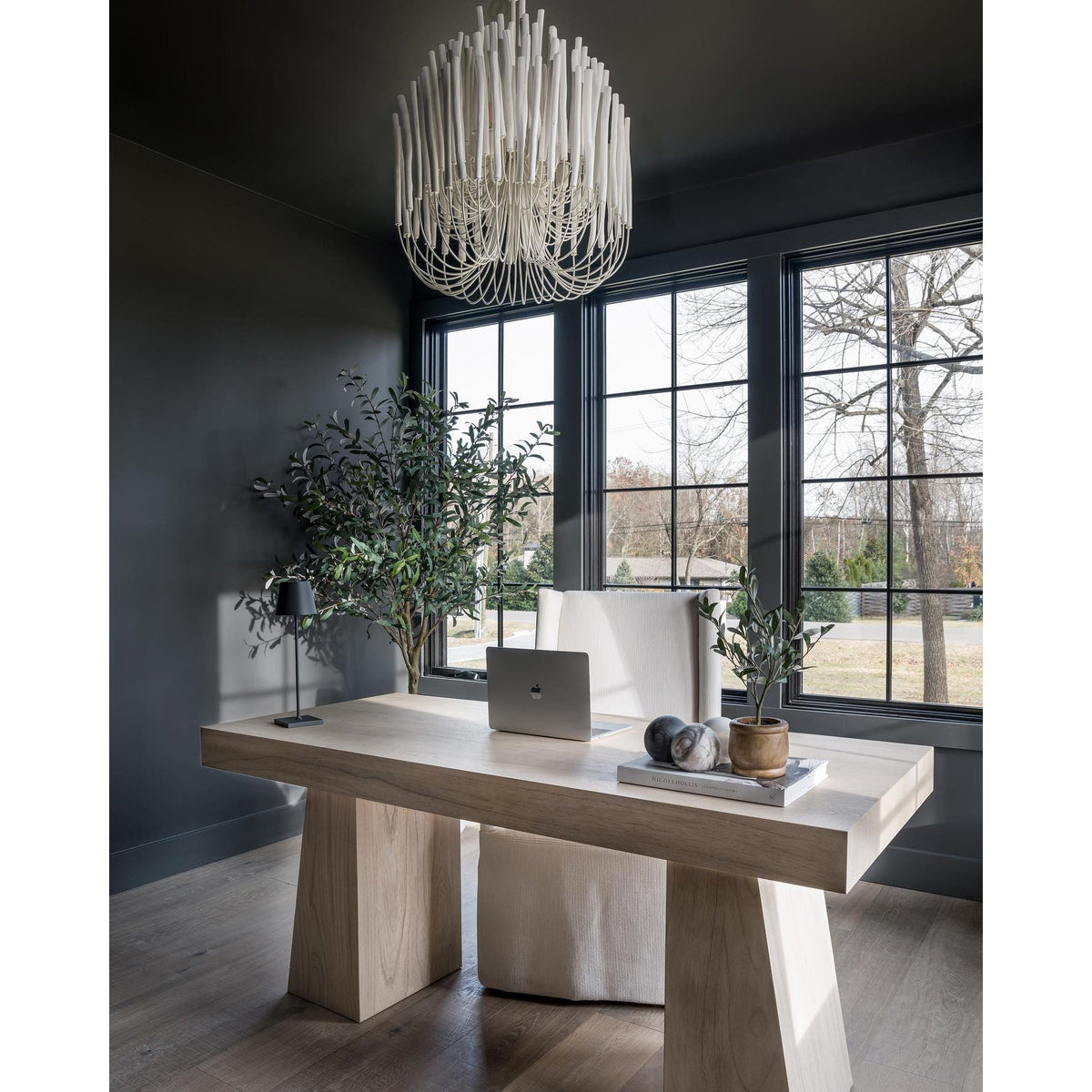 Swinton Tilda Chandelier - 6 Heads ∅ 20.9″ x H 29.9″BlackBlushlighting