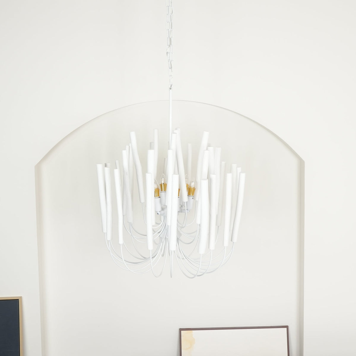 Swinton Tilda Chandelier - 5 Heads ∅ 19.7″ x H 20.9″WhiteBlushlighting