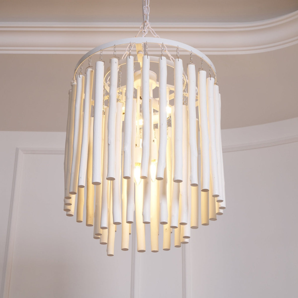 Swinton Tilda Chandelier - 6 Heads ∅ 20.9″ x H 29.9″BlackBlushlighting