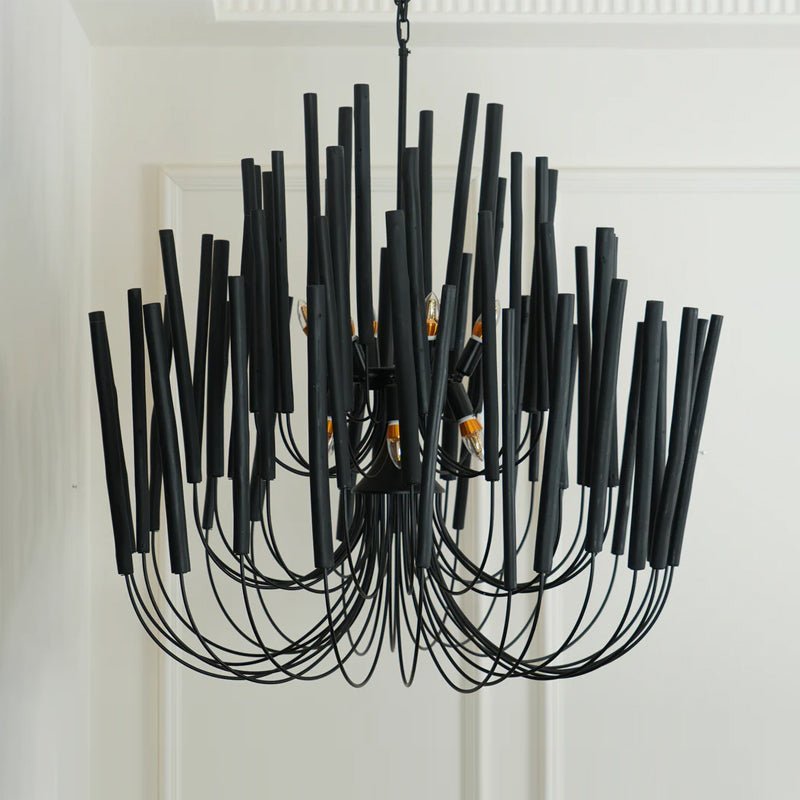 Swinton Tilda Chandelier - 6 Heads ∅ 20.9″ x H 29.9″BlackBlushlighting
