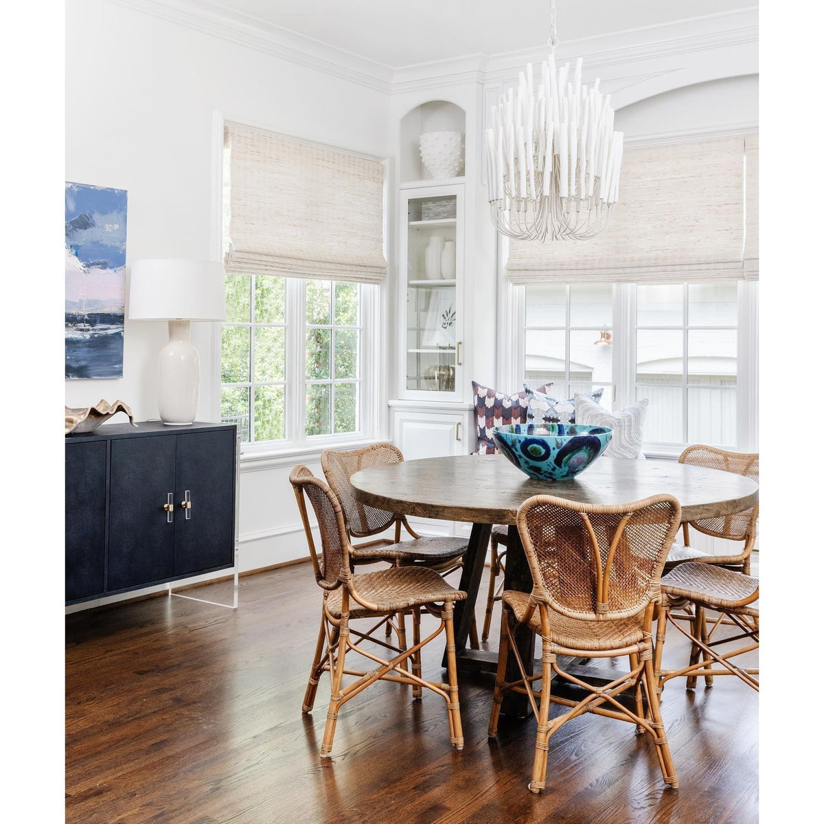 Swinton Tilda Chandelier - 6 Heads ∅ 20.9″ x H 29.9″BlackBlushlighting