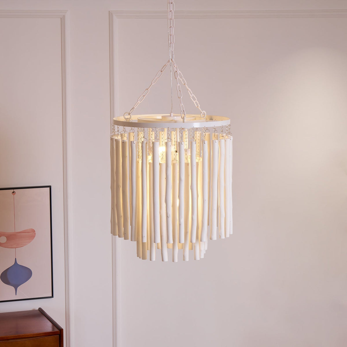 Swinton Tilda Chandelier - 5 Heads ∅ 19.7″ x H 20.9″BlackBlushlighting