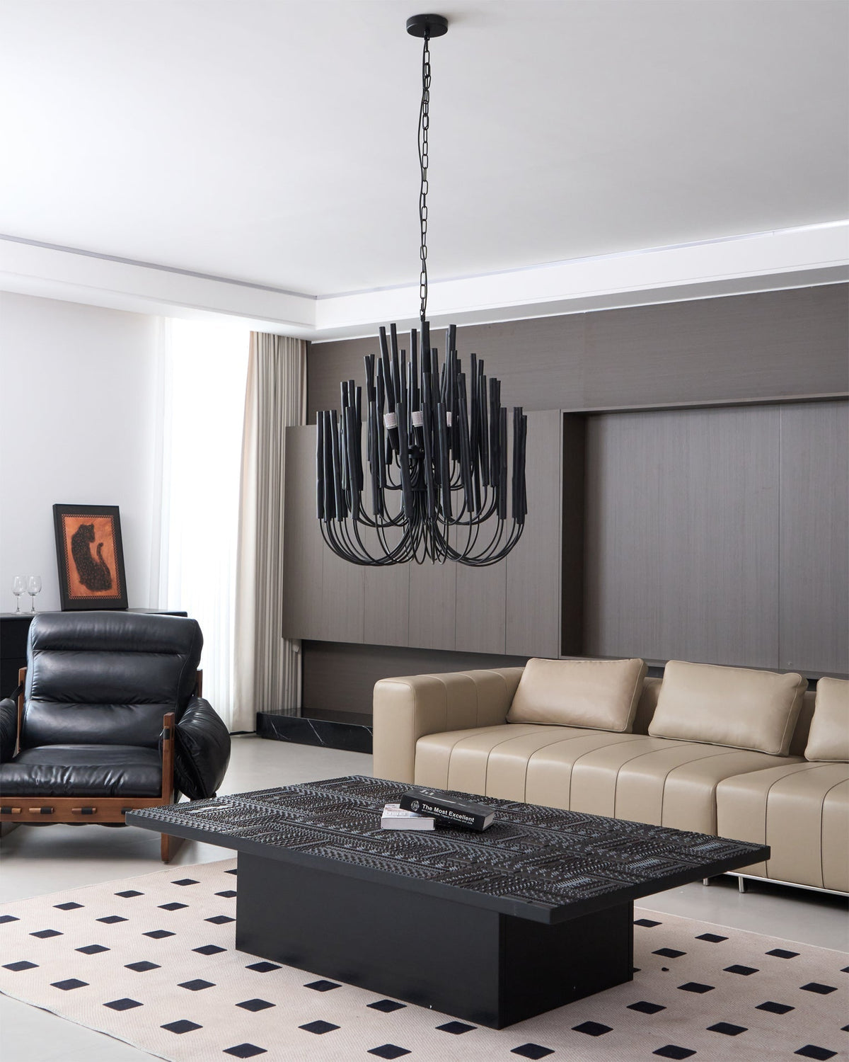 Swinton Tilda Chandelier - 12 Heads ∅ 31.5″ x H 39.4″BlackBlushlighting