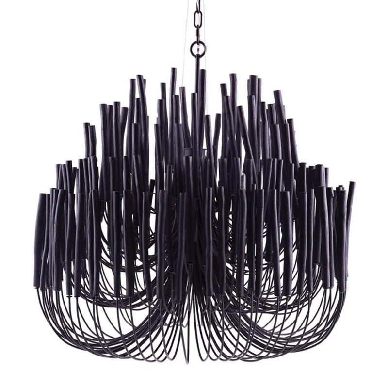 Swinton Tilda Chandelier - 12 Heads ∅ 31.5″ x H 39.4″BlackBlushlighting