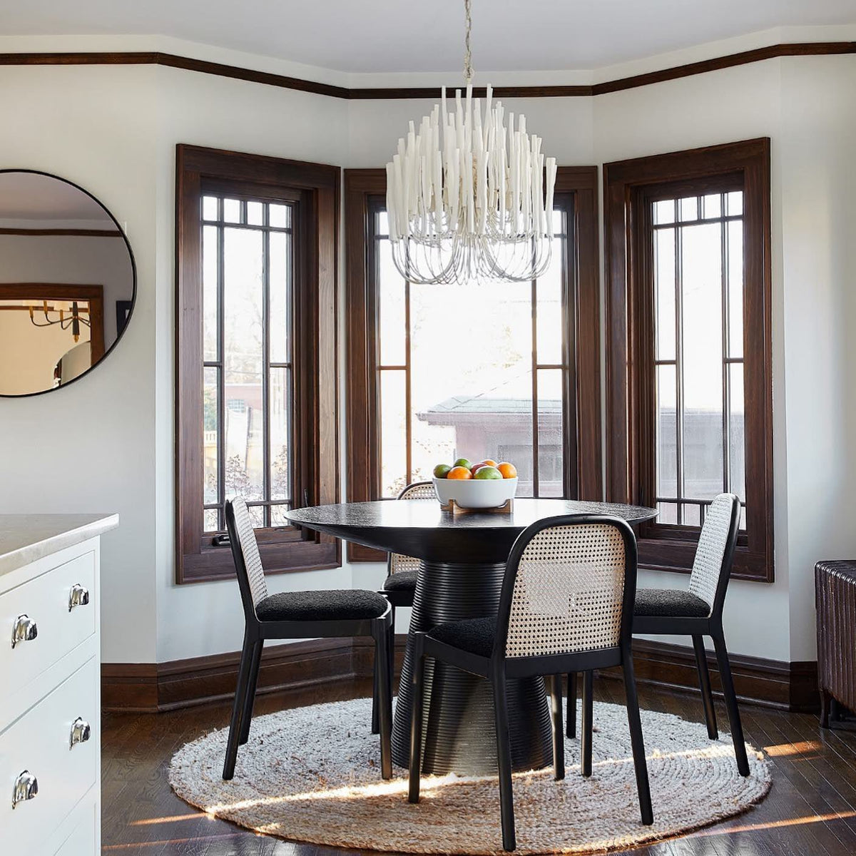 Swinton Tilda Chandelier - 6 Heads ∅ 20.9″ x H 29.9″BlackBlushlighting