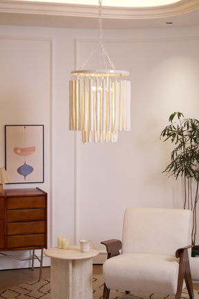 Swinton Tilda Chandelier - 6 Heads ∅ 20.9″ x H 29.9″BlackBlushlighting