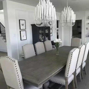 Swinton Tilda Chandelier - 6 Heads ∅ 20.9″ x H 29.9″BlackBlushlighting