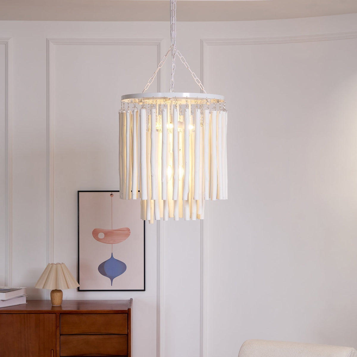 Swinton Tilda Chandelier - 5 Heads ∅ 19.7″ x H 20.9″BlackBlushlighting