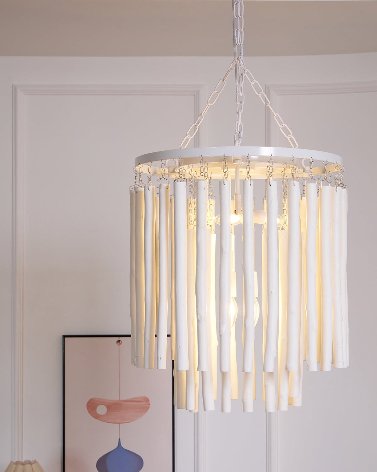 Swinton Tilda Chandelier - 5 Heads ∅ 19.7″ x H 20.9″BlackBlushlighting