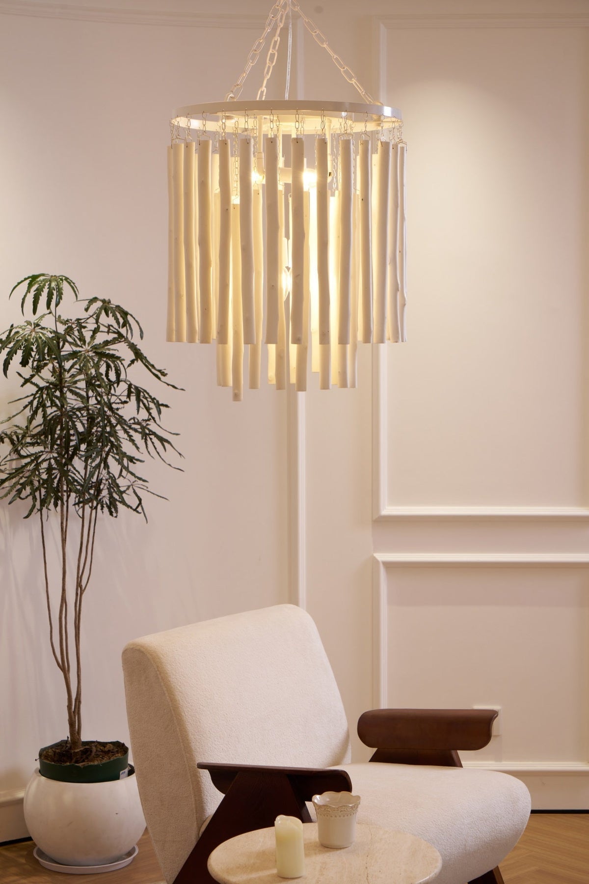 Swinton Tilda Chandelier - 6 Heads ∅ 20.9″ x H 29.9″BlackBlushlighting