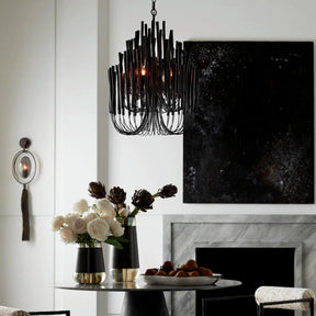 Swinton Tilda Chandelier - 12 Heads ∅ 31.5″ x H 39.4″BlackBlushlighting
