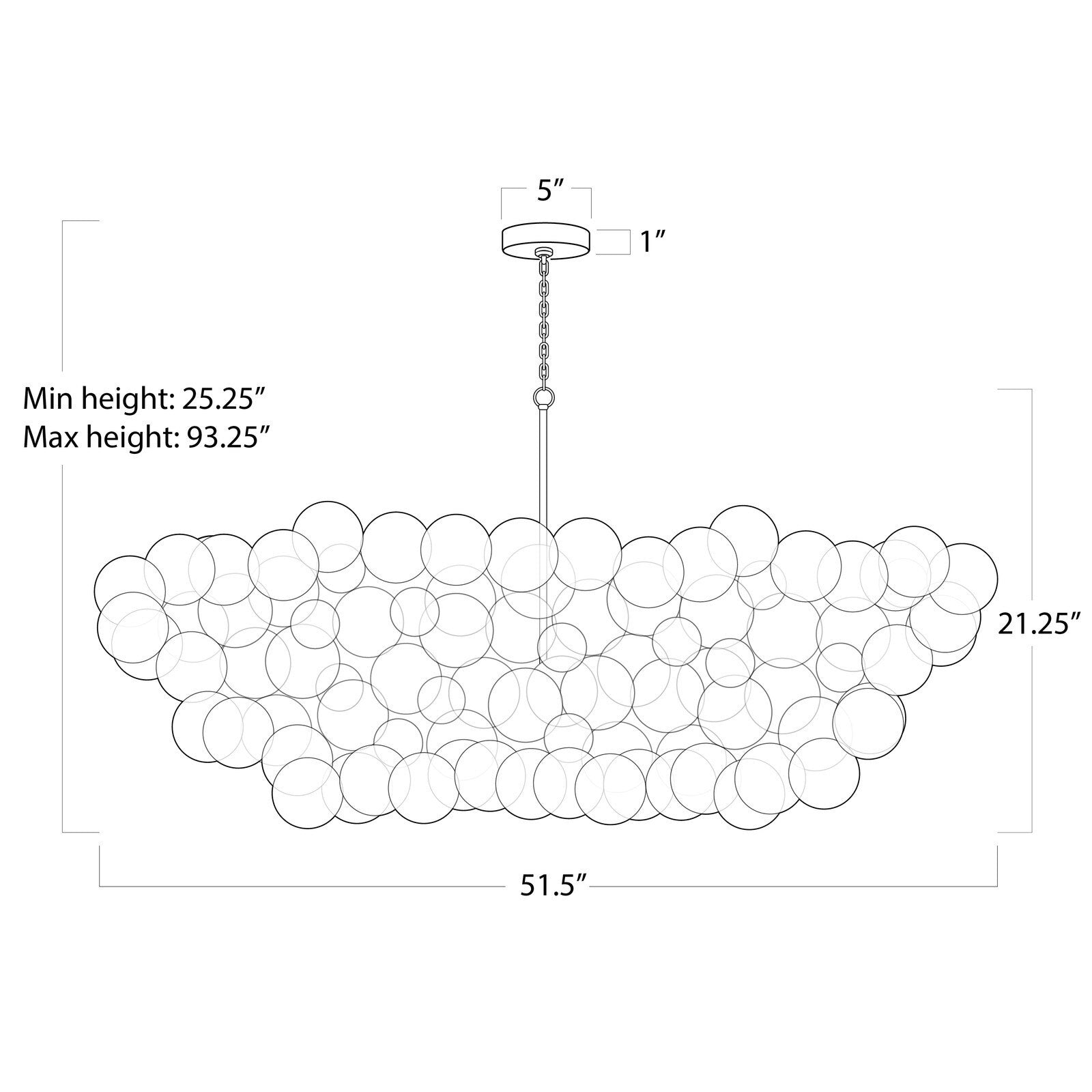 Talial Chandelier Linear