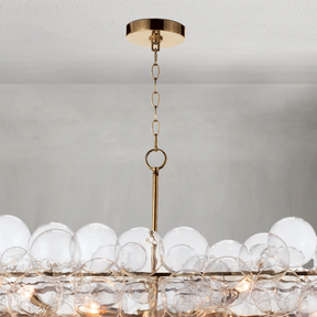 Talial Chandelier Linear (Natural Brass)