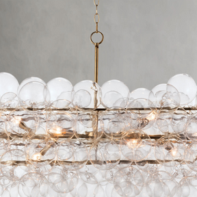 Talial Chandelier Linear (Natural Brass)