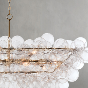 Talial Chandelier Linear (Natural Brass)