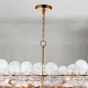 Talial Chandelier Linear (Natural Brass)