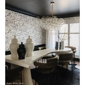 Talial Chandelier Linear (Natural Brass)