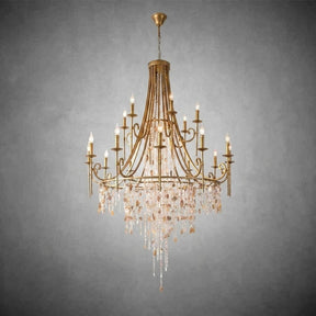 Tatum Lux Shell Crystal Chandelier