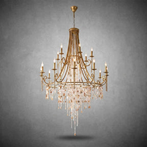 Tatum Lux Shell Crystal Chandelier