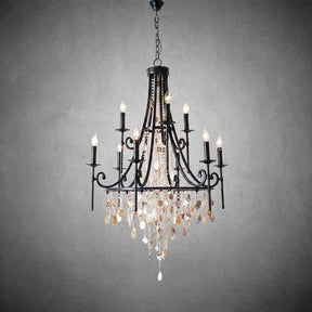 Tatum Lux Shell Crystal Chandelier