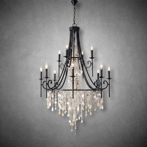 Tatum Lux Shell Crystal Chandelier