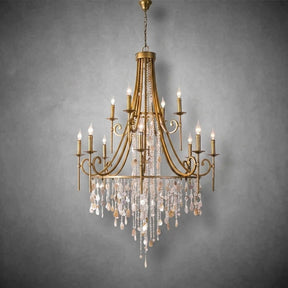 Tatum Lux Shell Crystal Chandelier