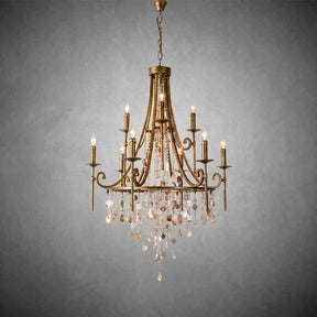 Tatum Lux Shell Crystal Chandelier