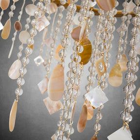 Tatum Lux Shell Crystal Chandelier